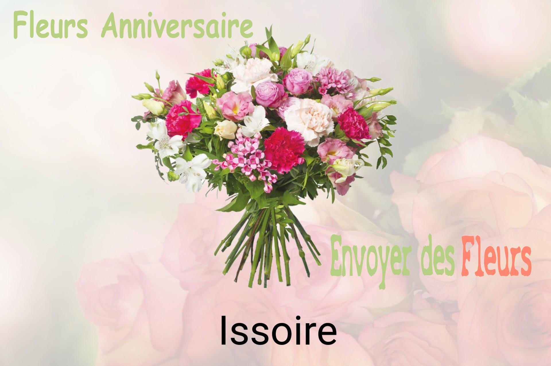 Bouquet de fleurs d’anniversaire livré à Issoire
